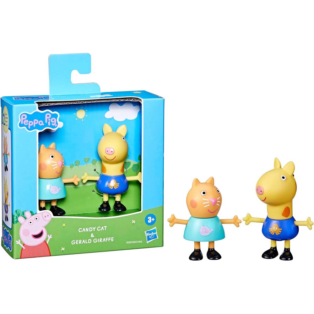 Peppa Pig Figuras Cany Cat y Gerald Giraffe F6413 – Juguetibici