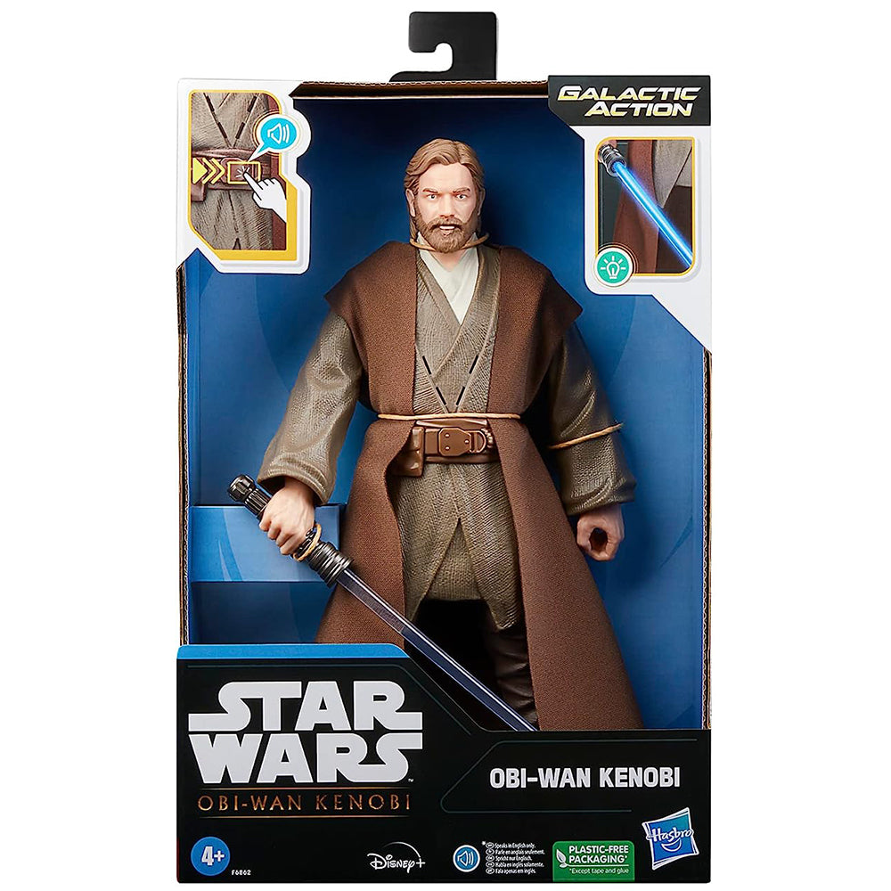 Star Wars Galactic Action Hopper (Obiwan) F6862: Figura de acción - Edad 4+