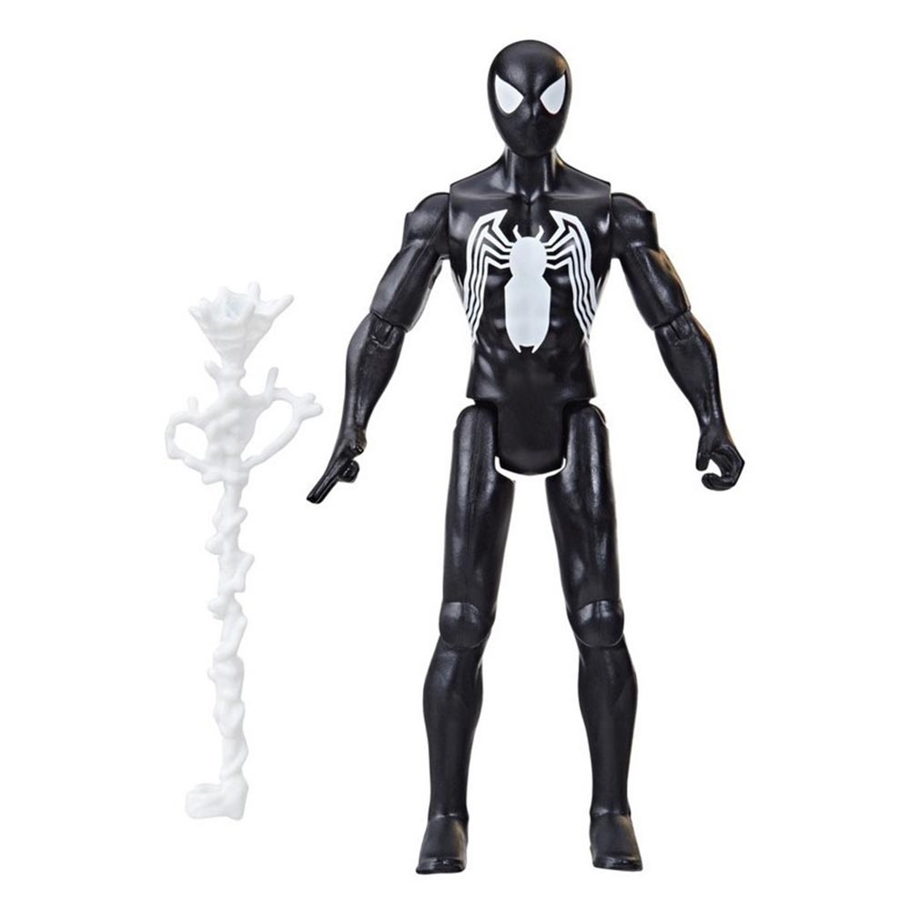 Marvel 4in Black Suit Spiderman F8369: Figura de 4 pulgadas - Edad 4+