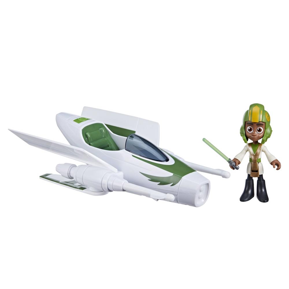 Star Wars Young Jedi Adventures Vehículo Kai Brightstar F7981: Figura de acción - Edad 4+