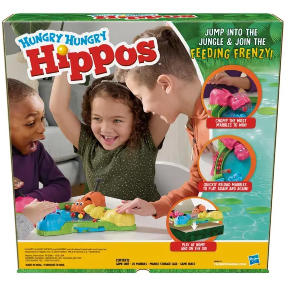 Hippos Glotones (Refresh) F8815: Juego de mesa