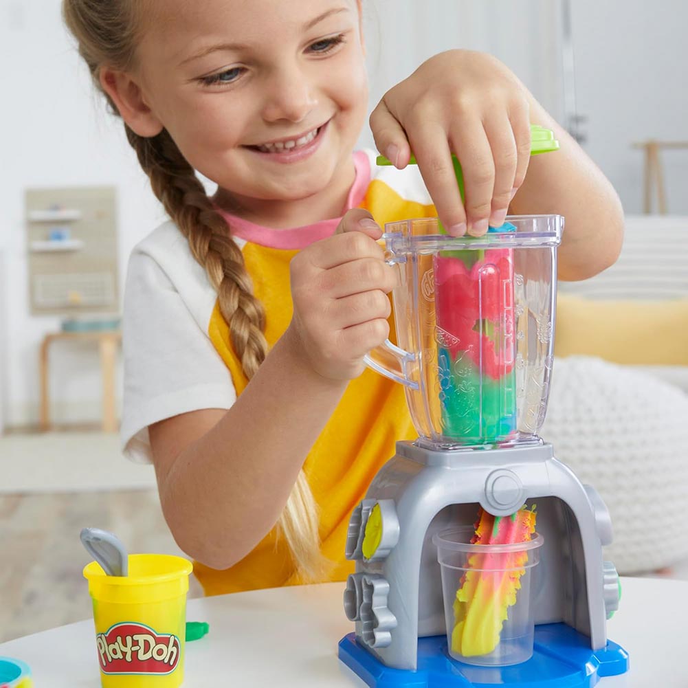 Play-Doh Blender Playset F9142: Set de masa moldeable - Edad 3+