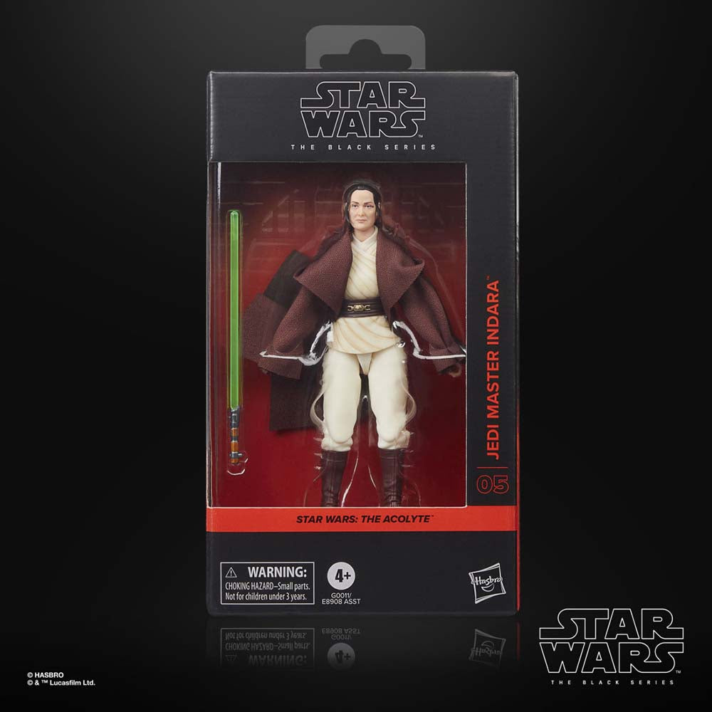 Star Wars The Black Series Jedi Master Indara G0011: Figura de acción - Edad 4+