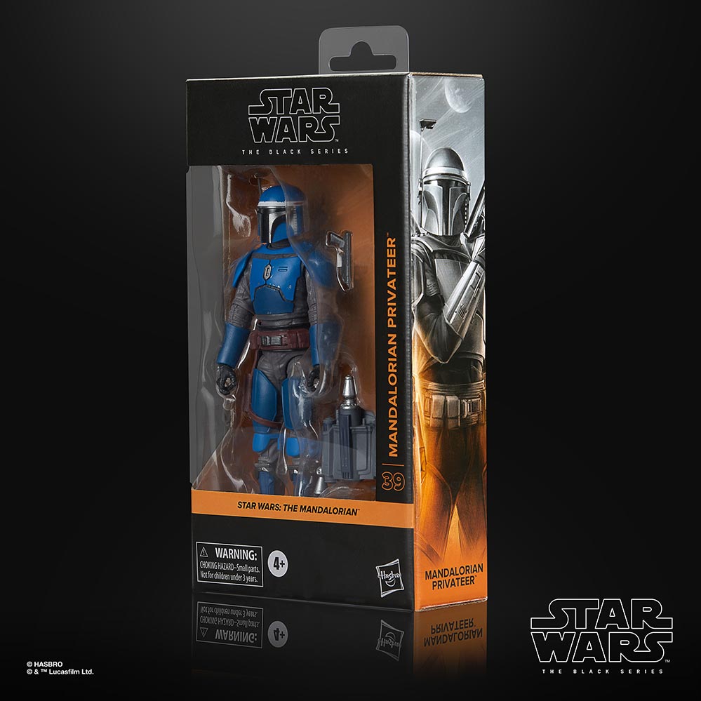 Star Wars The Black Series Mandalorian Privateer F9234: Figura de acción - Edad 4+