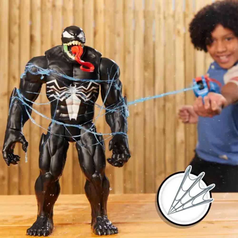 Spider-Man Super Web-Blaster – 2-in-1 Blaster Mit Echter Netzflüssigkeit – Rollenspielzeug Für Kinder Ab 5 Jahren – Mit Wasser-Funktion Spider-Man Super Web-Blaster – 2-in-1 Blaster Mit Echter Netzflüssigkeit – Rollenspielzeug Für Kinder Ab 5 Jahren – Mit Wasser-Funktion