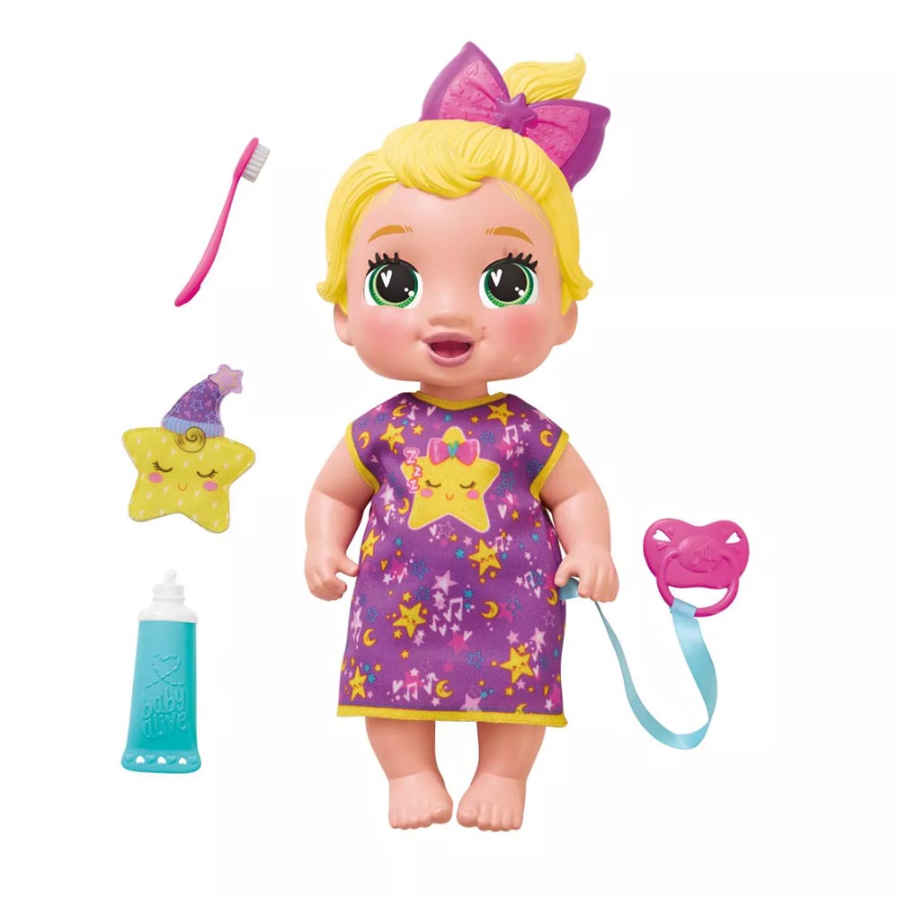 Baby Alive Lil Dreamer Blonde Hair Lala F9856: Muñeca - Edad 3+