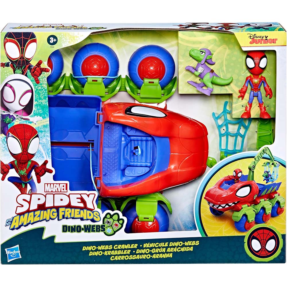 Marvel Spidey and His Amazing Friends Dino-grúa arácnida F9480