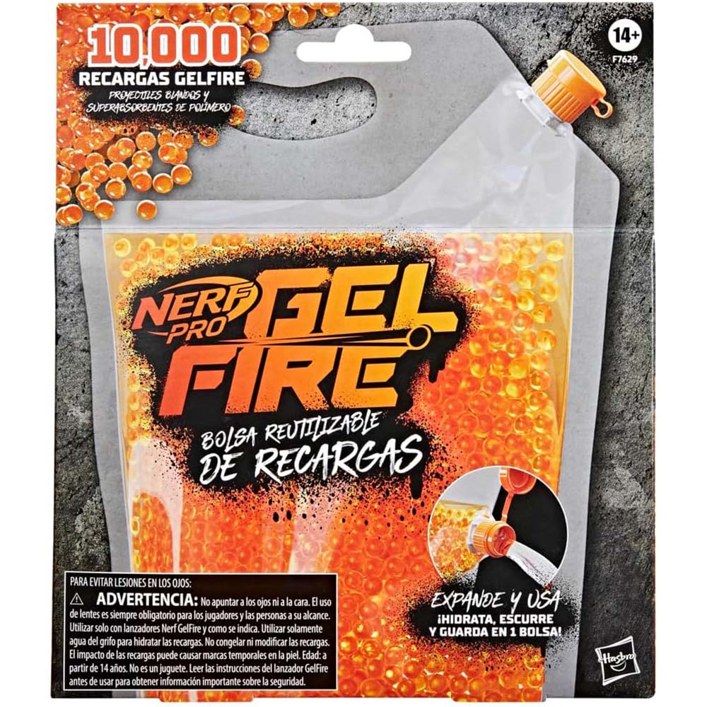 NERF Pro Gelfire Bolsa Reutilizable de recargas F7629