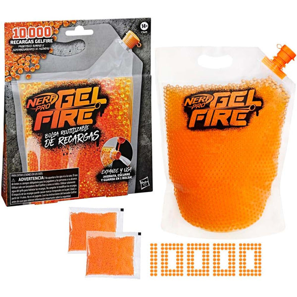 NERF Pro Gelfire Bolsa Reutilizable de recargas F7629