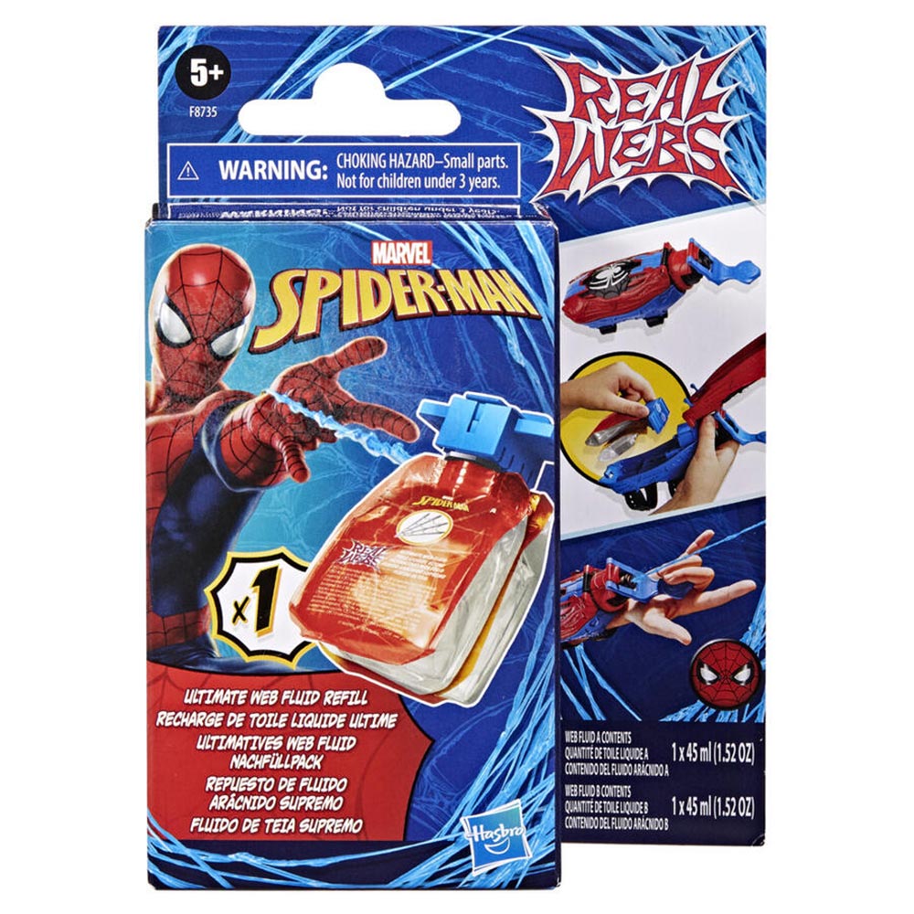 Marvel Spider-Man Real Webs Ultimate Web Fluid Refill F8735