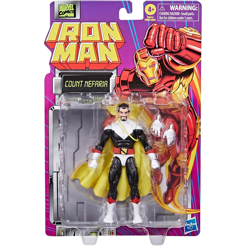 Marvel Legends Series - Count Nefaria F9031: Figura de acción - Edad 4+