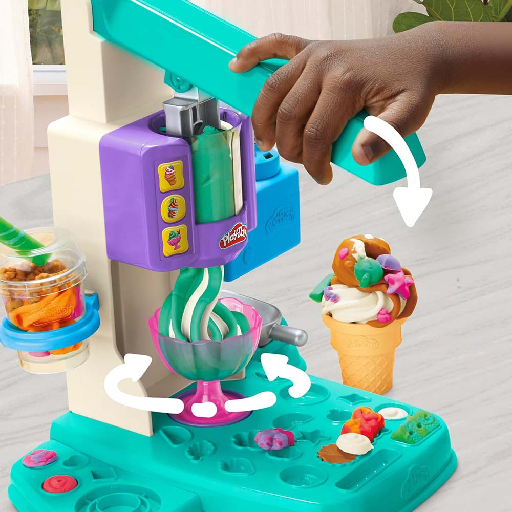 Play Doh Heladería G0028: Set de masa moldeable - Edad 3+