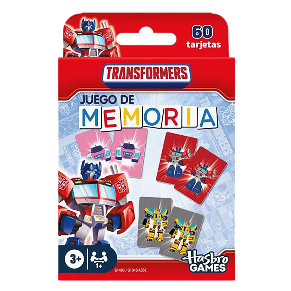 Hasbro Juego de Memoria Transformers G1346: Juego de mesa - Edad 12+