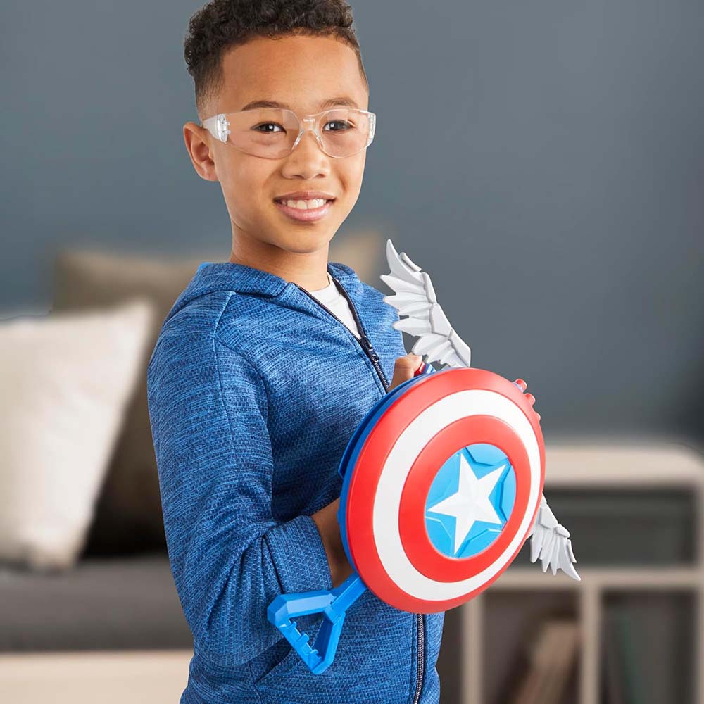 Marvel Studios Captain America Brave New World NERF Skyshot Blaster F9302