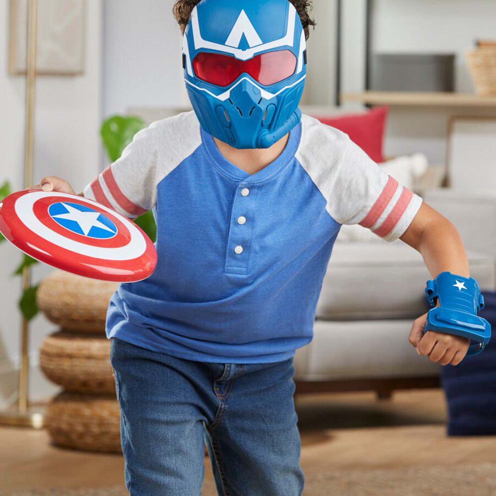 Marvel Captain America New World Role Play Bundle F9305: Figura de acción - Edad 3+