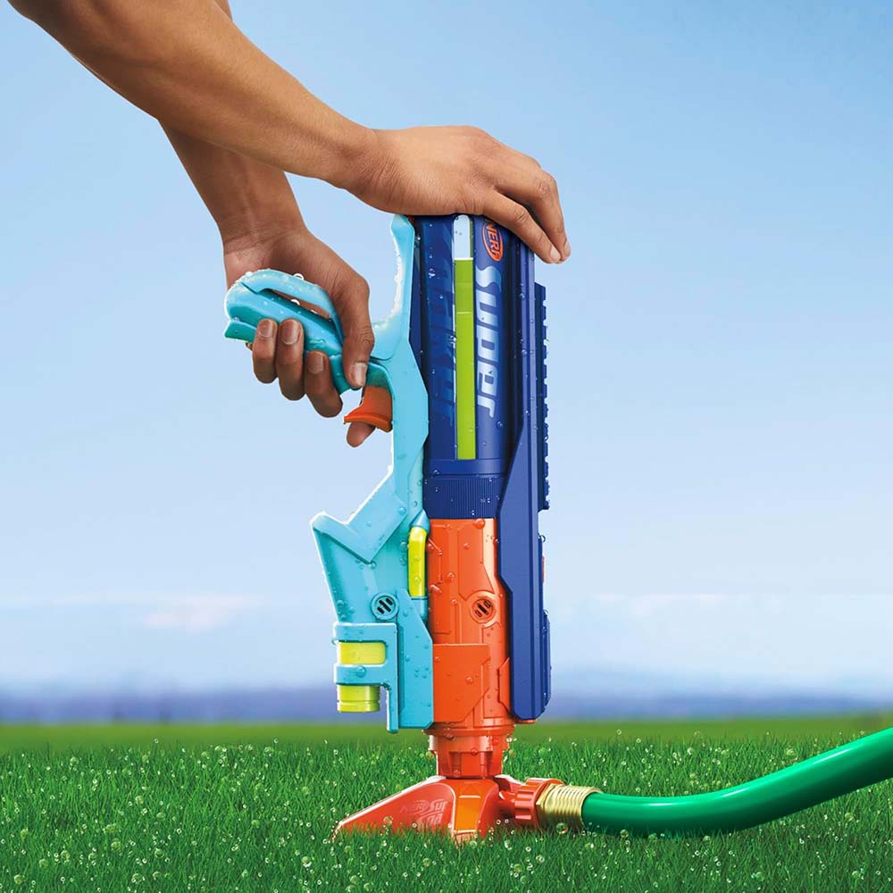 Nerf Super Soaker Power Drench G1116: Lanzador de agua - Edad 3+