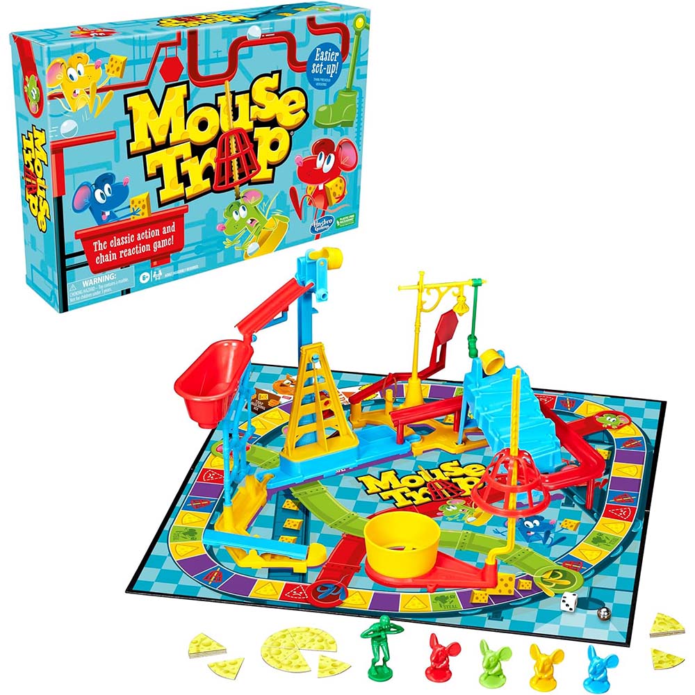 Mouse Trap Classic Mousetrap C0431: Juego de mesa - Edad 12+