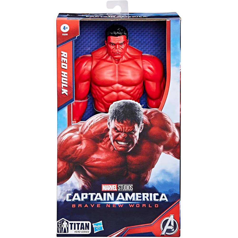 Marvel Studios Captain America Brave New World Red Hulk F9299: Figura de acción