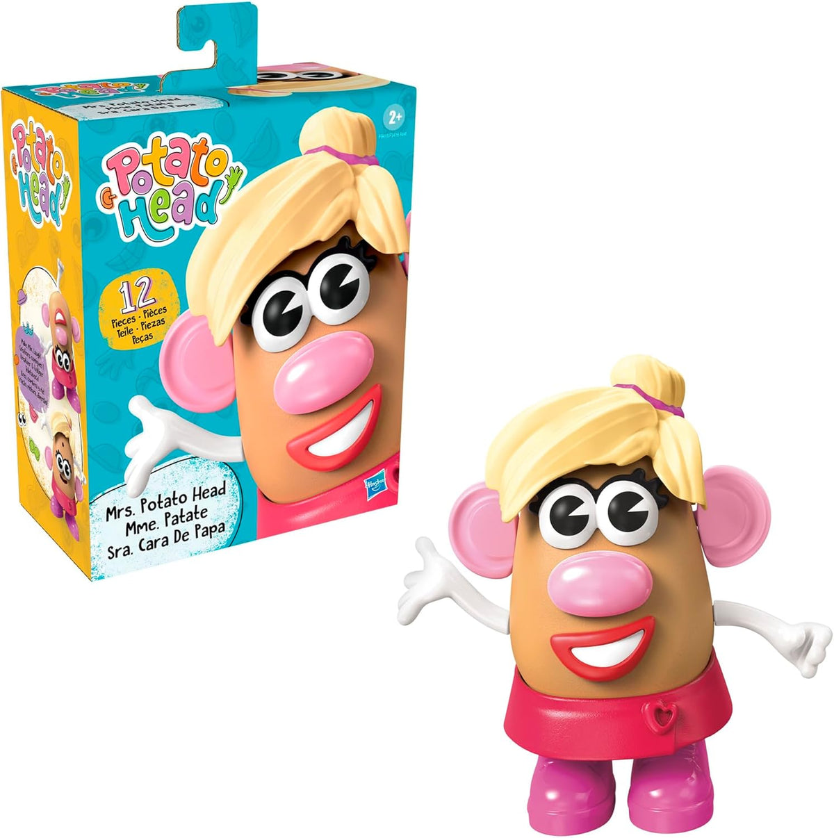 Potato Head Mrs. Potato Head F9418, juguetes didácticos