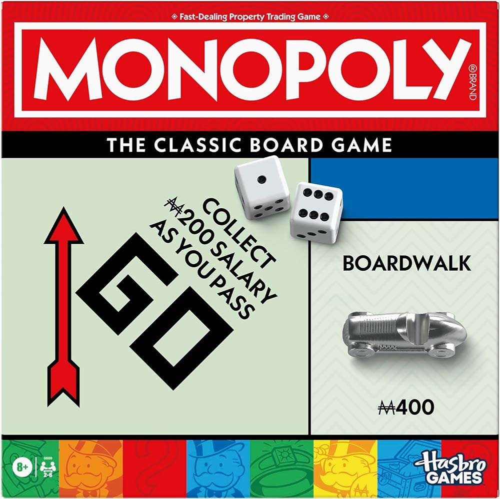 Monopoly Juego de Mesa Clásico G0009, juegos de mesa