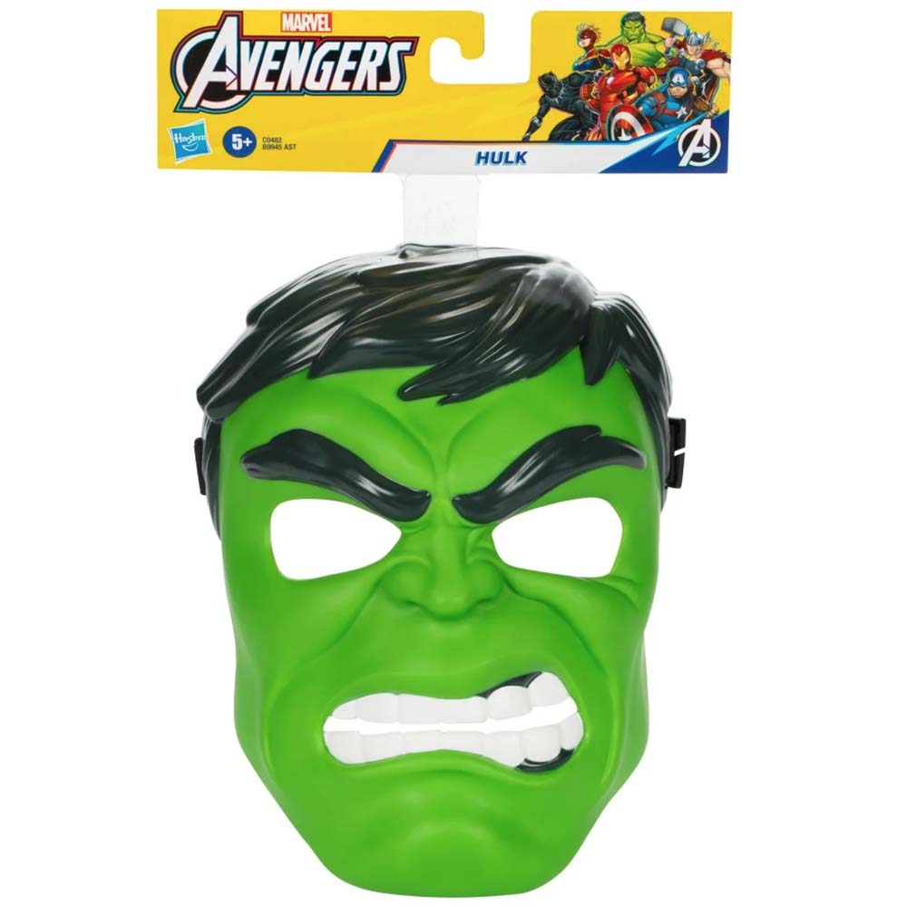 Marvel Hulk Máscara de Héroe C0482, accesorios de juego de rol