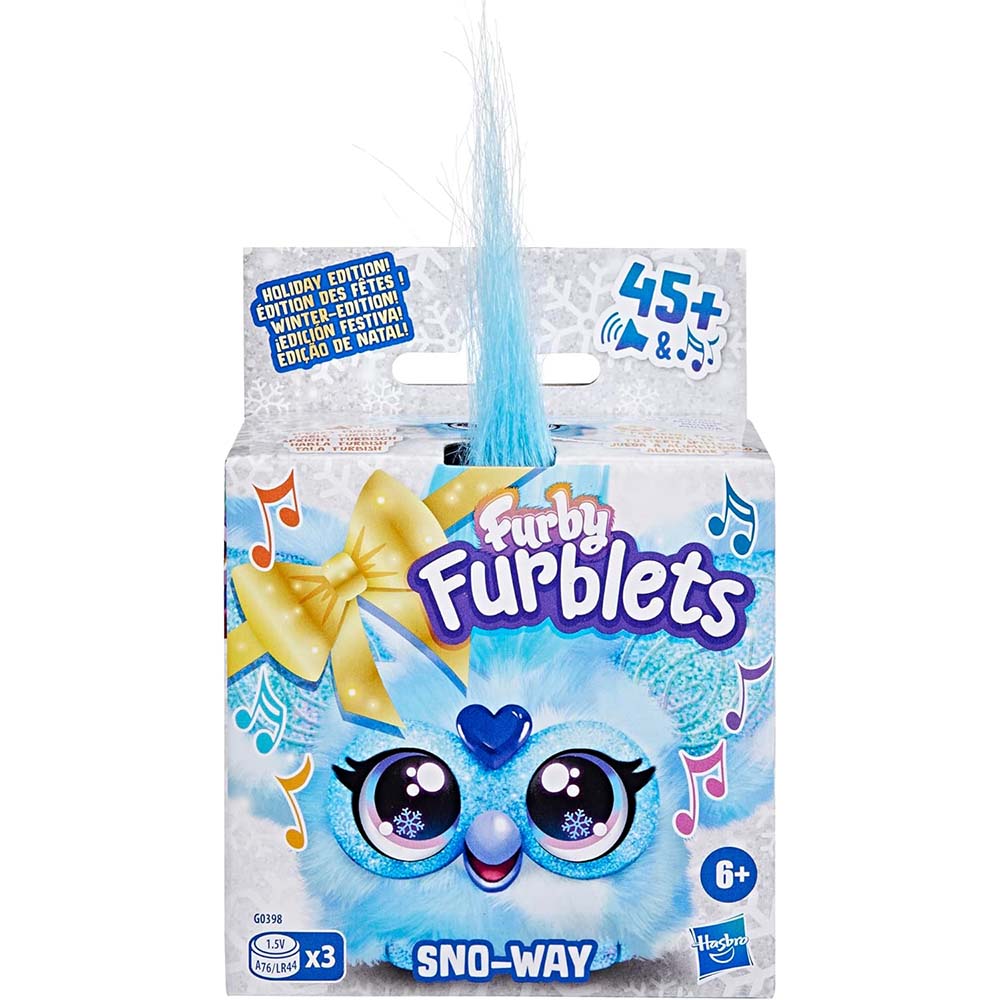 Furby Furblets Edición Festiva SNO-Way G0398, juguetes interactivos