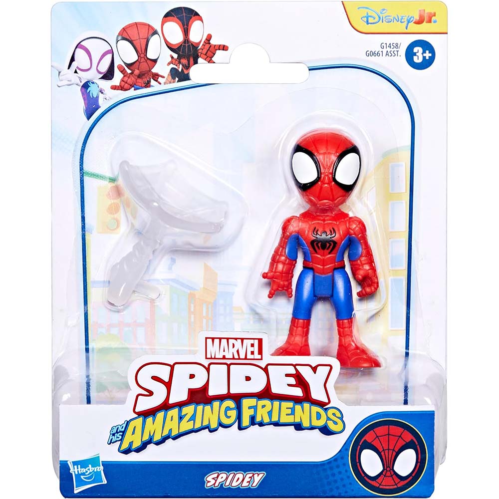 Marvel Spidey and His Amazing Friends Figura de Acción Spidey G1458, figuras de acción
