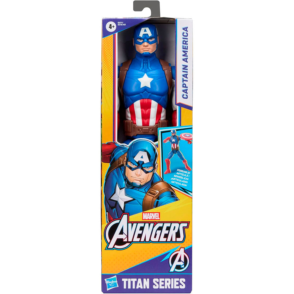 Marvel Avengers Titan Hero Series Capitán América G2771, figuras de acción