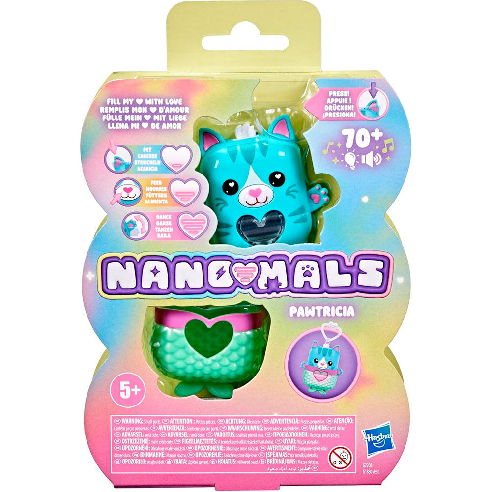 Hasbro Nano-mals Mascota Electrónica Pawtricia G1880
