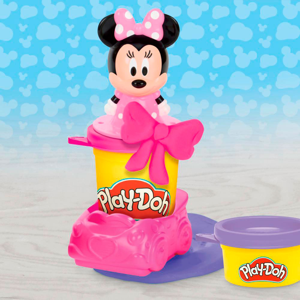 Play-Doh Disney Junior Stamp & Go Minnie Mouse G2325, masas y moldeo