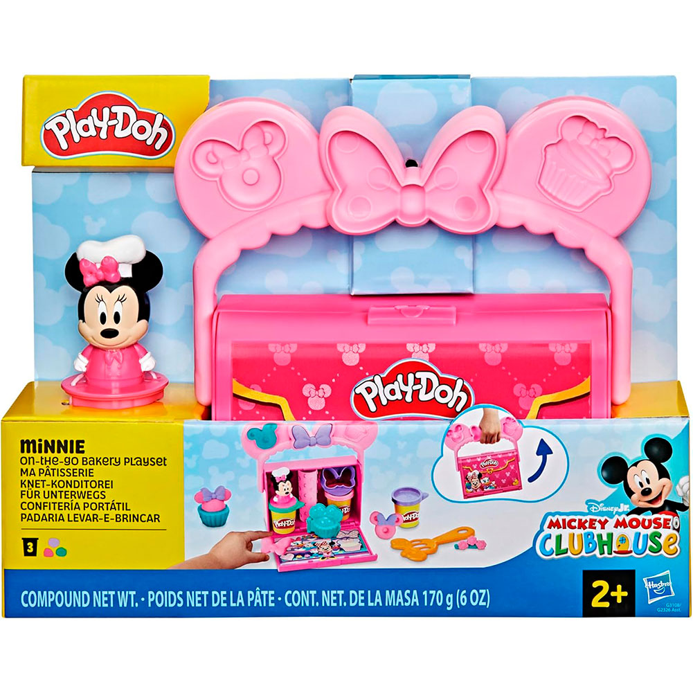 Play-Doh Minnie Mouse Panadería sobre la Marcha G2326