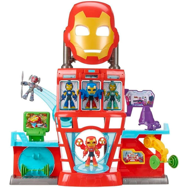 Hasbro Marvel Iron Man 2 en 1 Mech y Vehículo: Set Convertible con Figura - Edad 3+