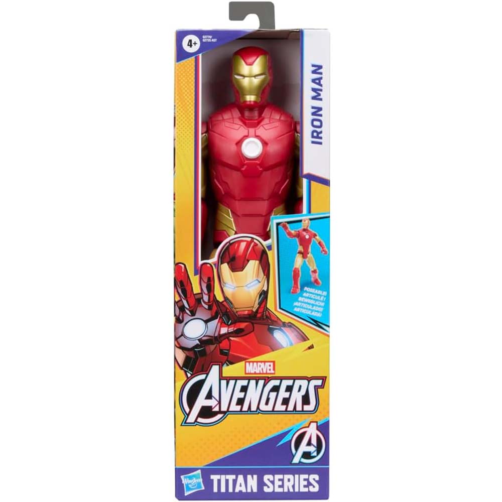 Marvel Avengers Titan Series Iron Man – Figura de Acción de 29 cm