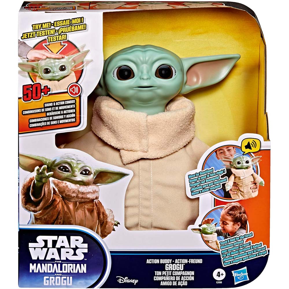 Star Wars The Mandalorian – Grogu Interactivo con Sonidos y Movimientos G3088