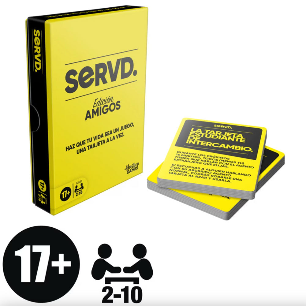 SERVD Edición Amigos G3535, juegos de cartas