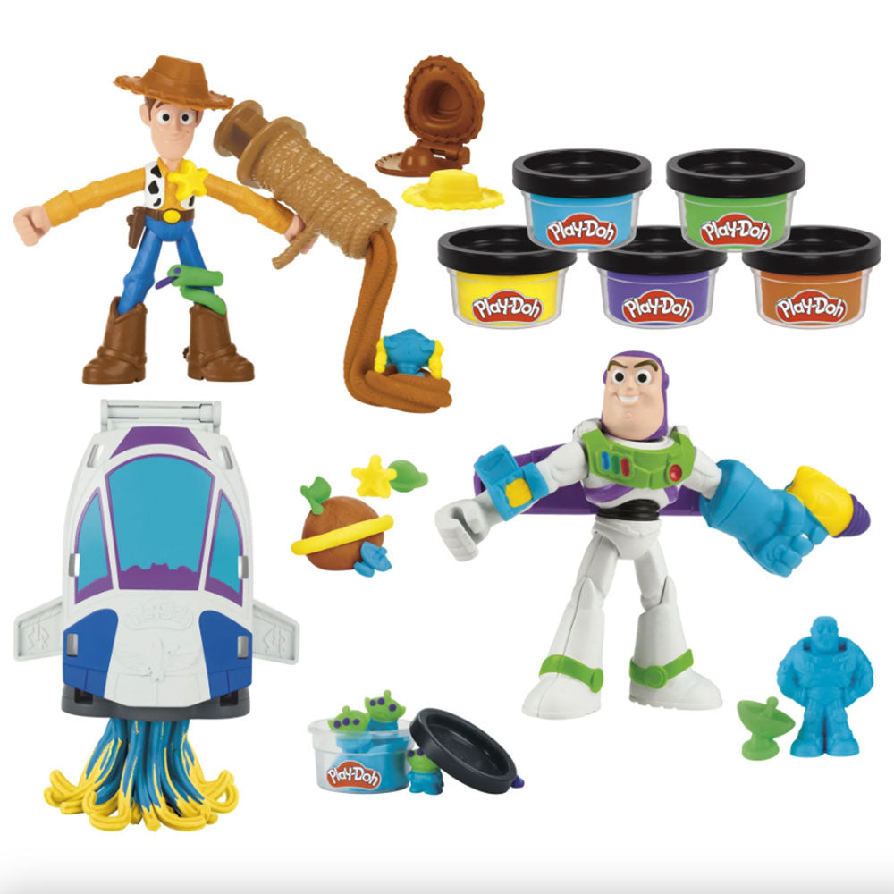 Play-Doh Toy Story Space Creations G2319, masas y moldeo
