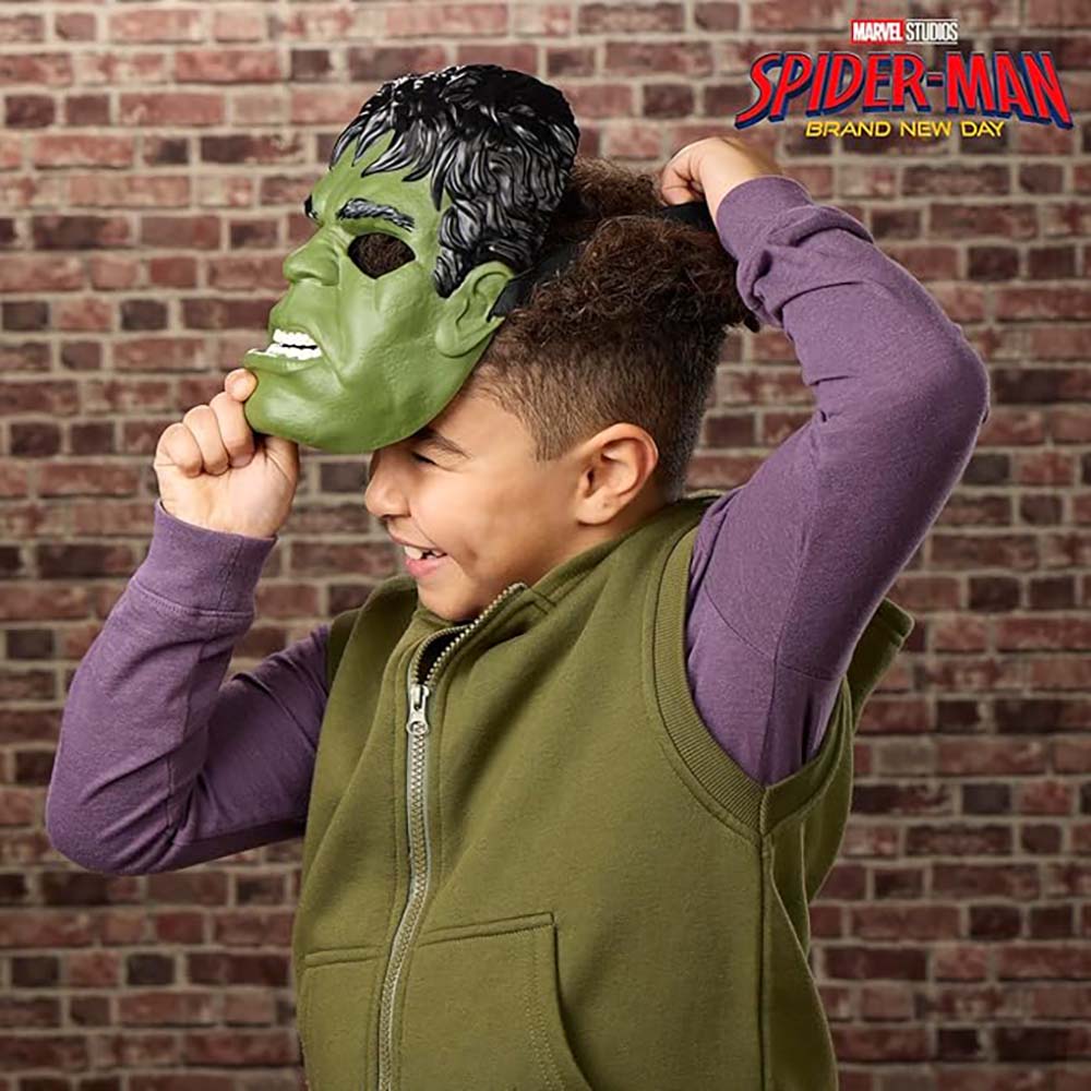 Máscara Básica de Superhéroe Marvel Hulk G3443, máscaras de juego de rol