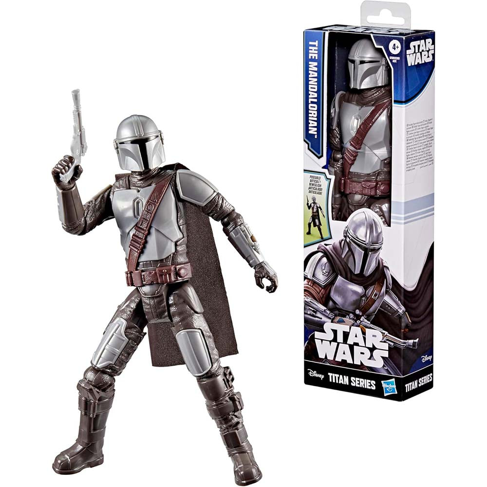 Star Wars Titan Series The Mandalorian Figura de Acción 30 cm G2688, figuras de acción