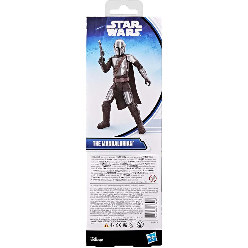 Star Wars Titan Series The Mandalorian Figura de Acción 30 cm G2688, figuras de acción