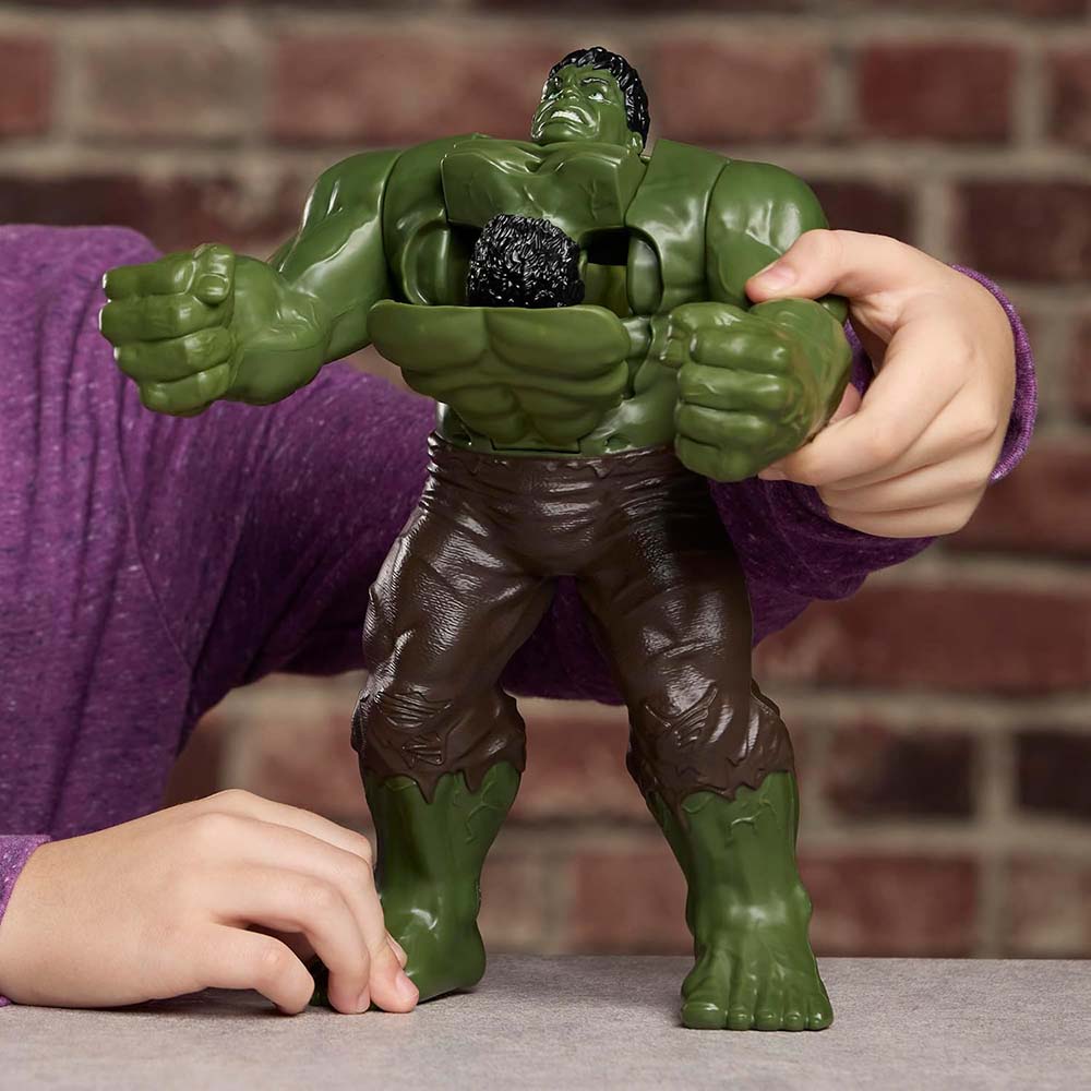Marvel Spider-Man: Brand New Day Figura de Acción Hulk Ataque Aplastante 29.9 cm, figuras de acción y colección