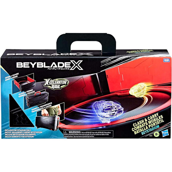 Beyblade X Clash and Carry Beystadium Battle Arena