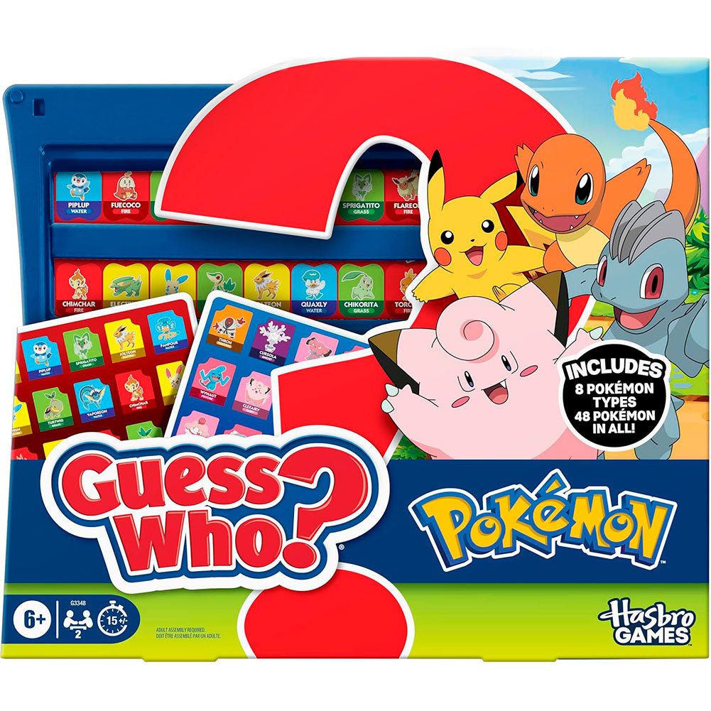 Hasbro Gaming – Adivina Quién? Edición Pokémon G3348