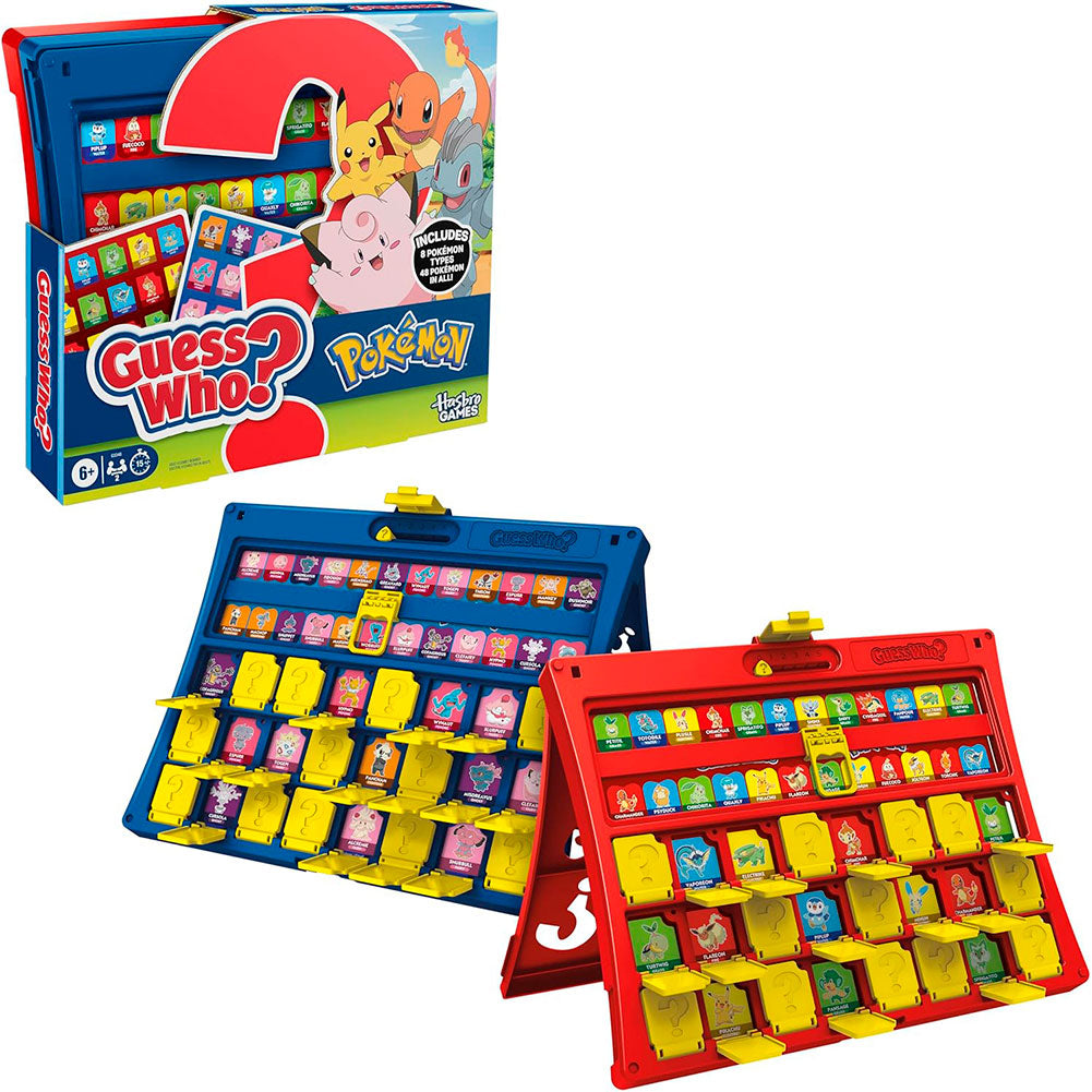 Hasbro Gaming – Adivina Quién? Edición Pokémon G3348, juegos de mesa
