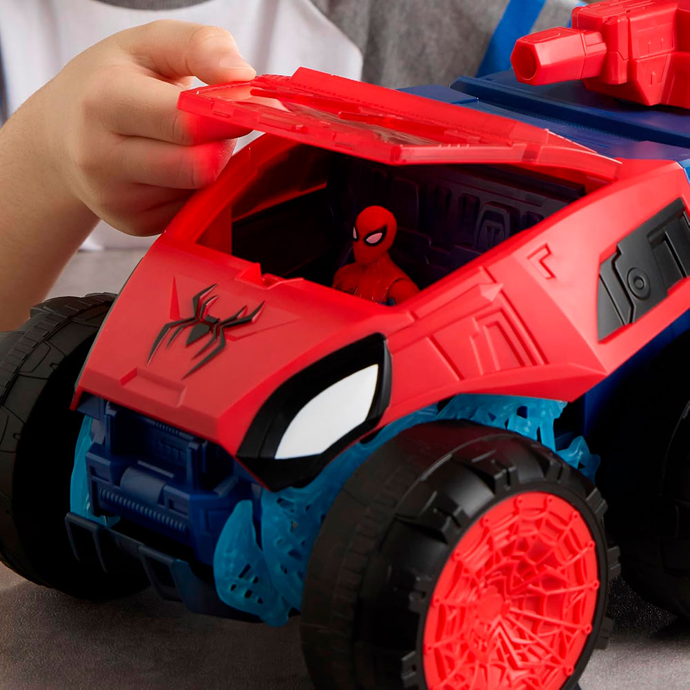 Marvel Spider-Man: Brand New Day – Supertanque Mordedor 2 en 1 G3439, figuras de acción