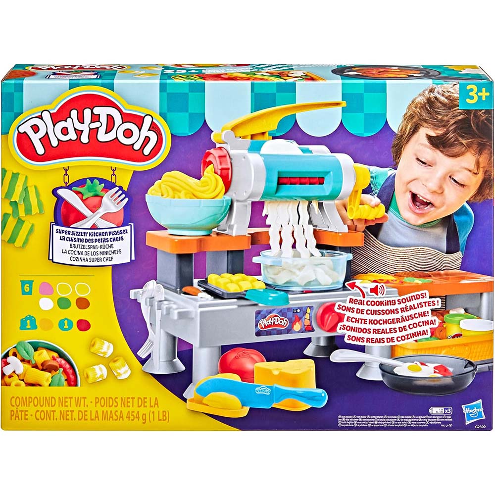 Play-Doh La Cocina de los Minichefs – Set de Masa Moldeable con Accesorios