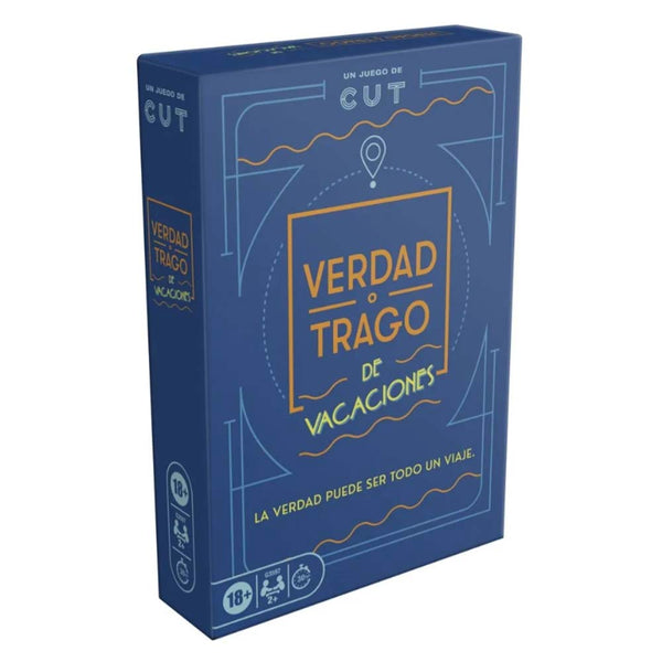Hasbro Games Verdad o Trago On Vacation – Juego de Cartas para Fiestas
