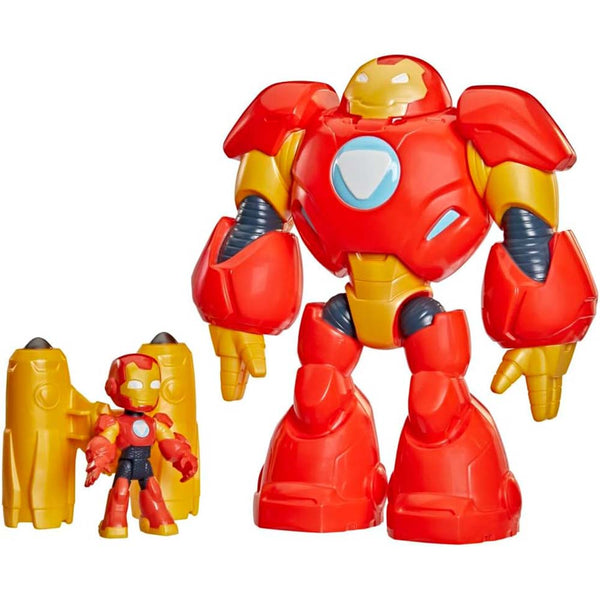 Marvel Iron Man y sus Amigos – Figura de Acción con Armadura Mecha de 8