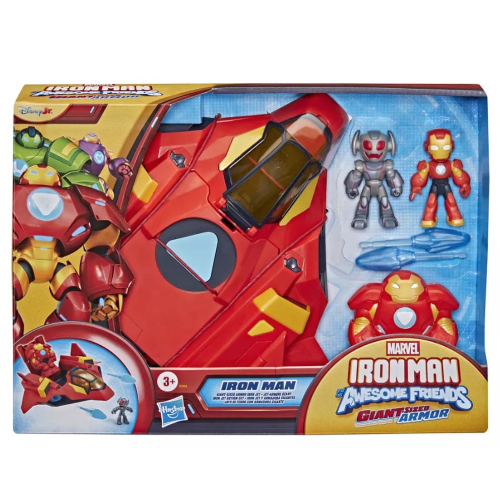 Marvel Iron Man y sus Amigos – Giant-Sized Armor Iron Jet G1994