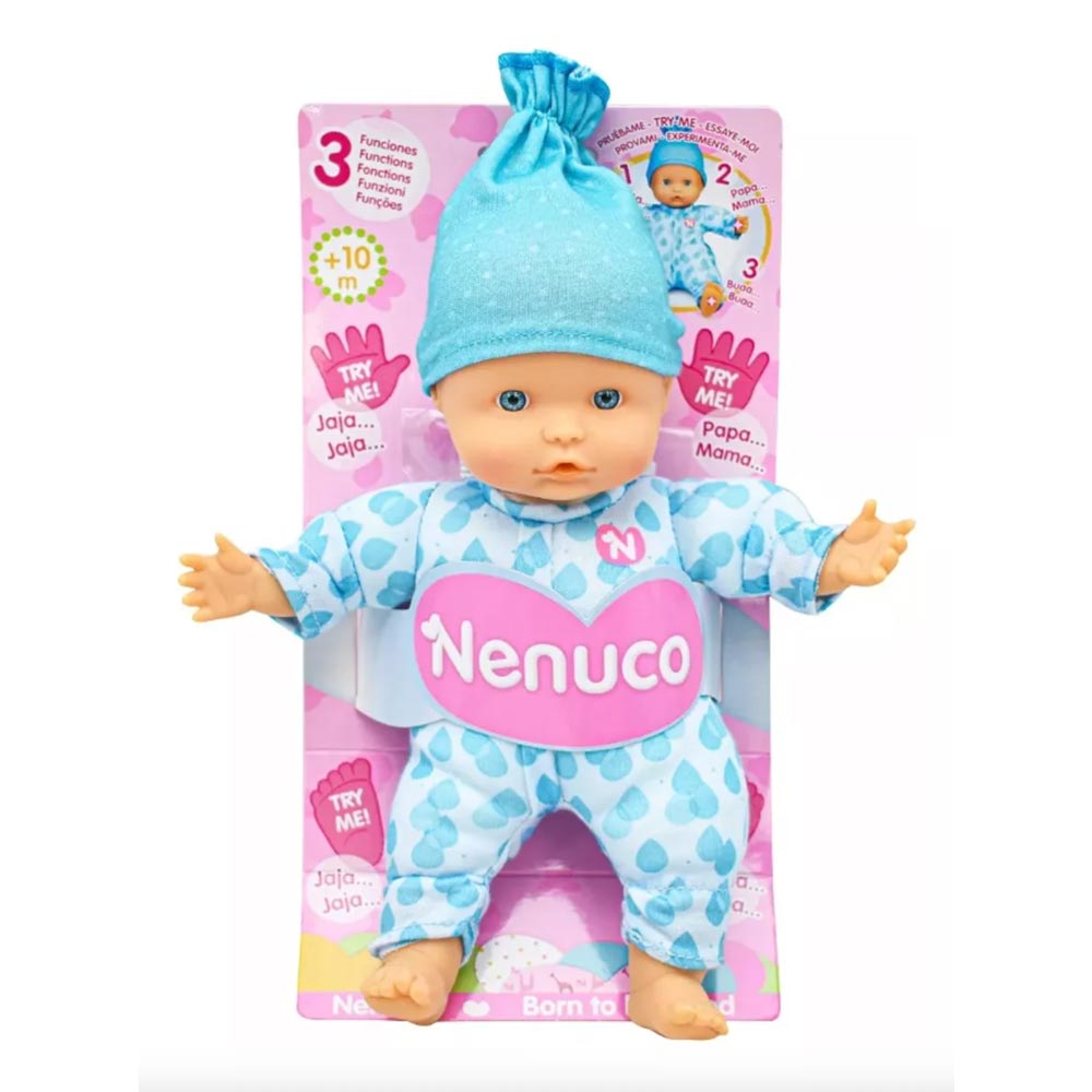 NENUCO BABY 3 FUNCIONES - AZUL GOTAS 700012836