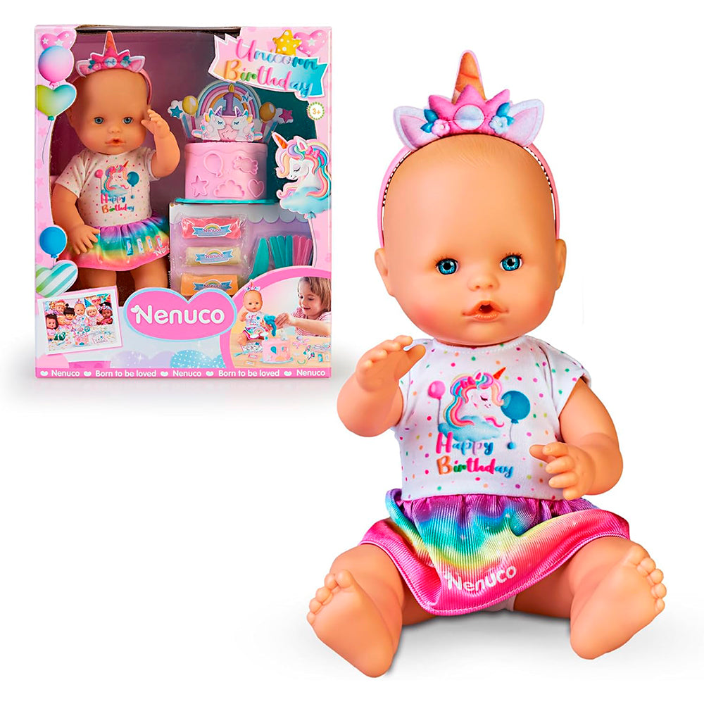 Nenuco Fiesta de Unicornio NFN77000: Muñeca - Edad 3+